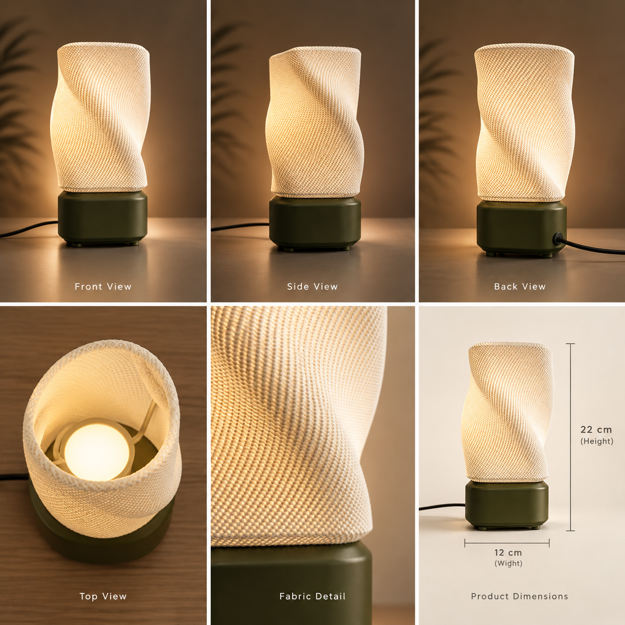 Aura Twist Lamp