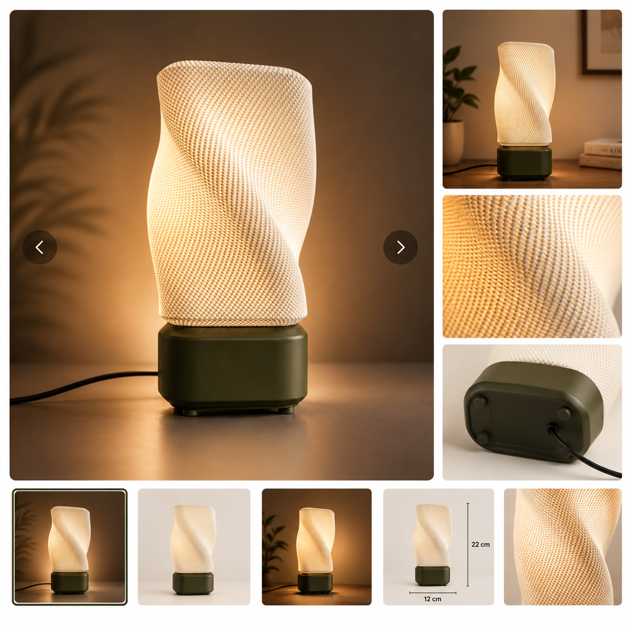 Aura Twist Lamp